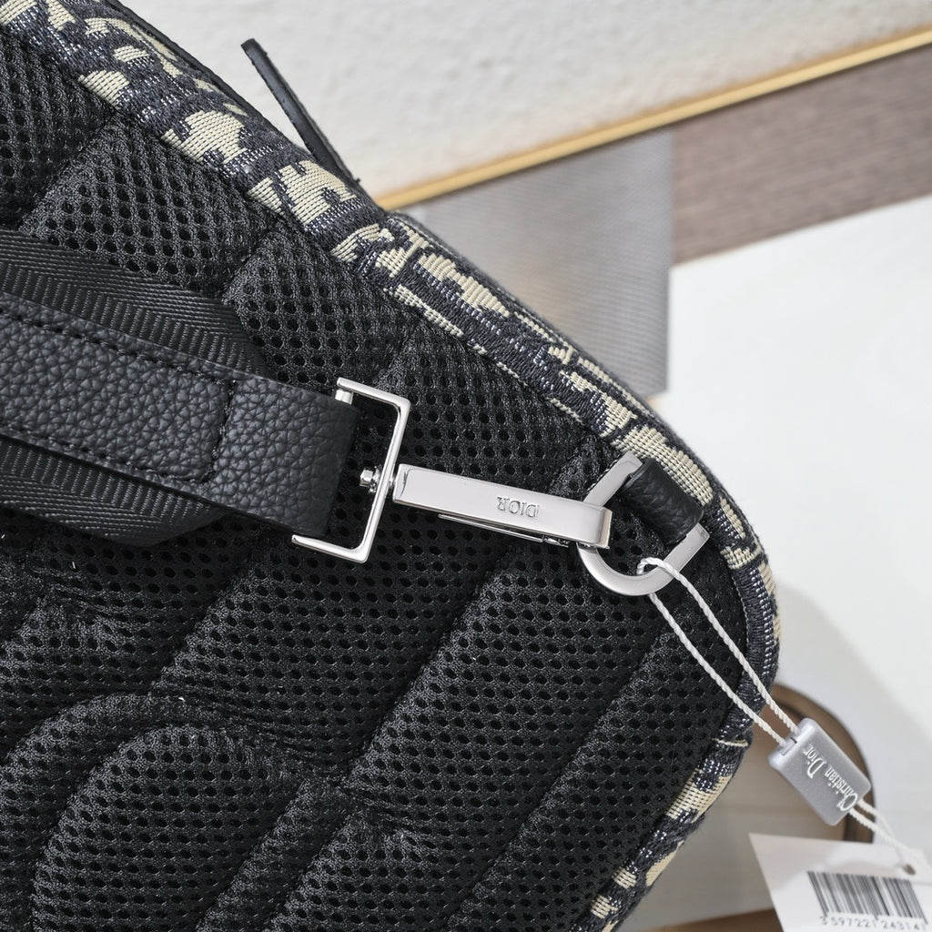 DIOR - Men’s Homme Oblique Jacquard Crossbody bag