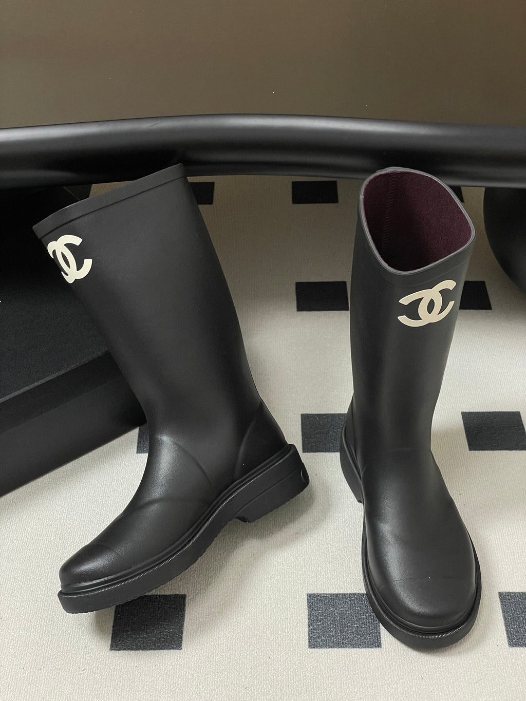 CHANEL - Wellington boots