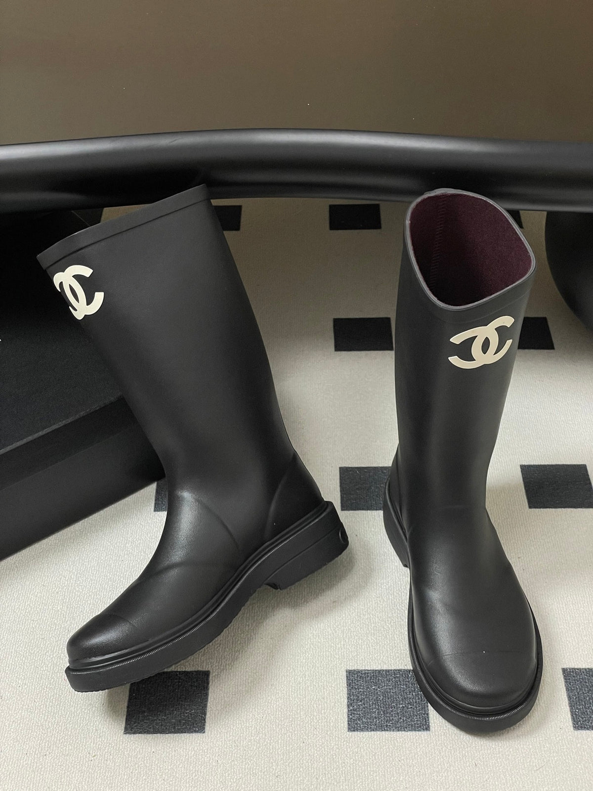 CHANEL - Wellington boots