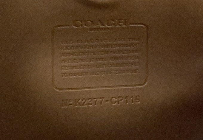 COACH - BROOME CARRYALL 36