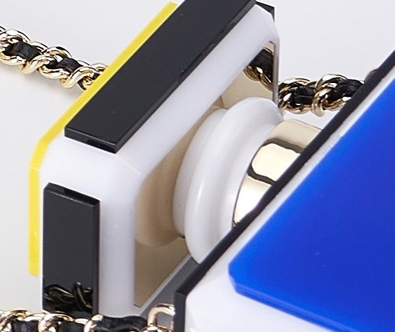 CHANEL - Chanel Plexiglass Perfume Bottle Evening Bag