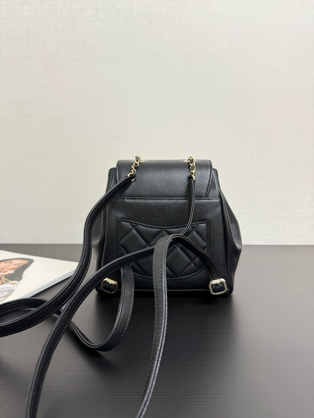CHANEL - Chanel Mini Caviar Urban Spirit Backpack