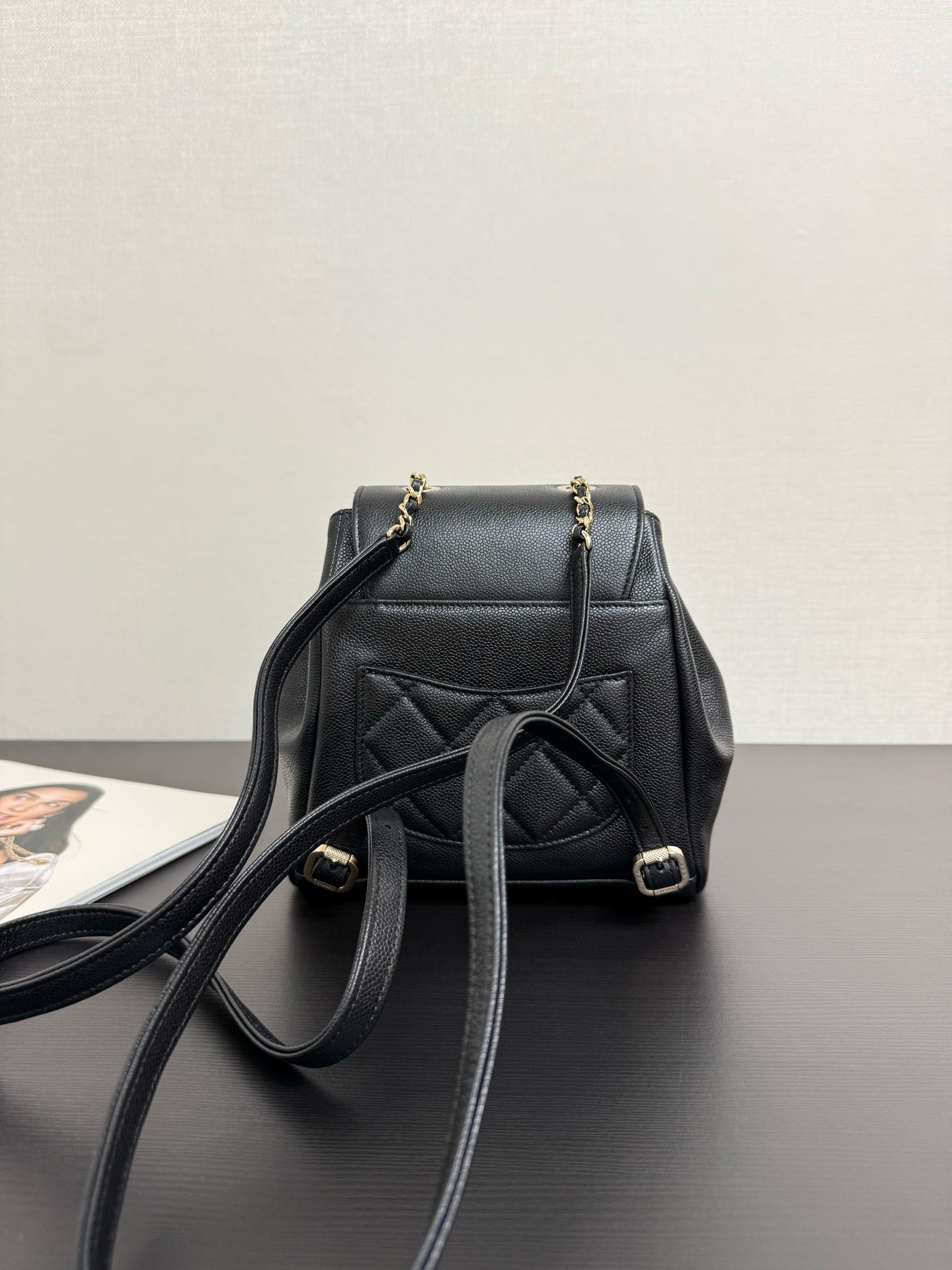 CHANEL - Chanel Mini Caviar Urban Spirit Backpack