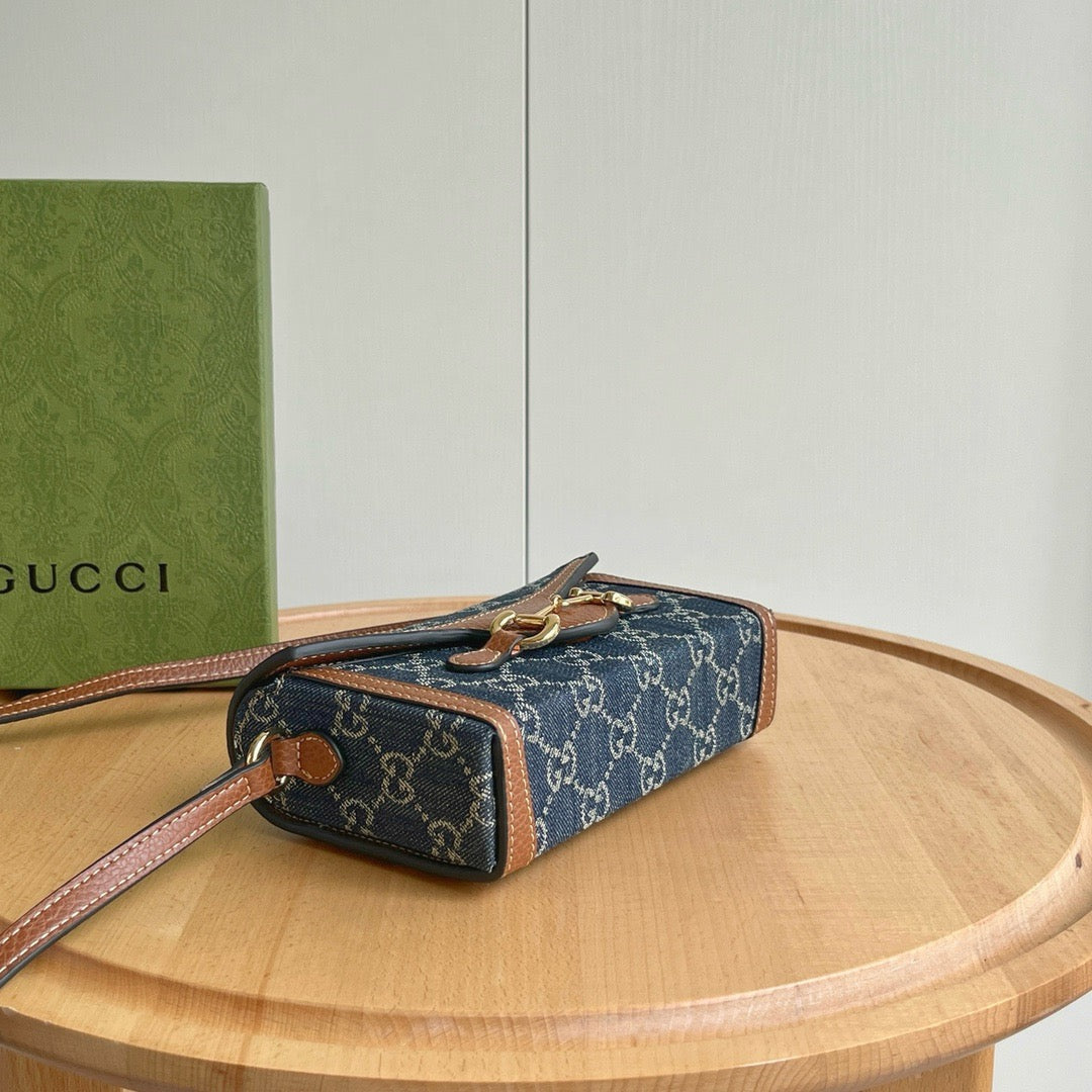 GUCCI - Horsebit 1955 mini bag