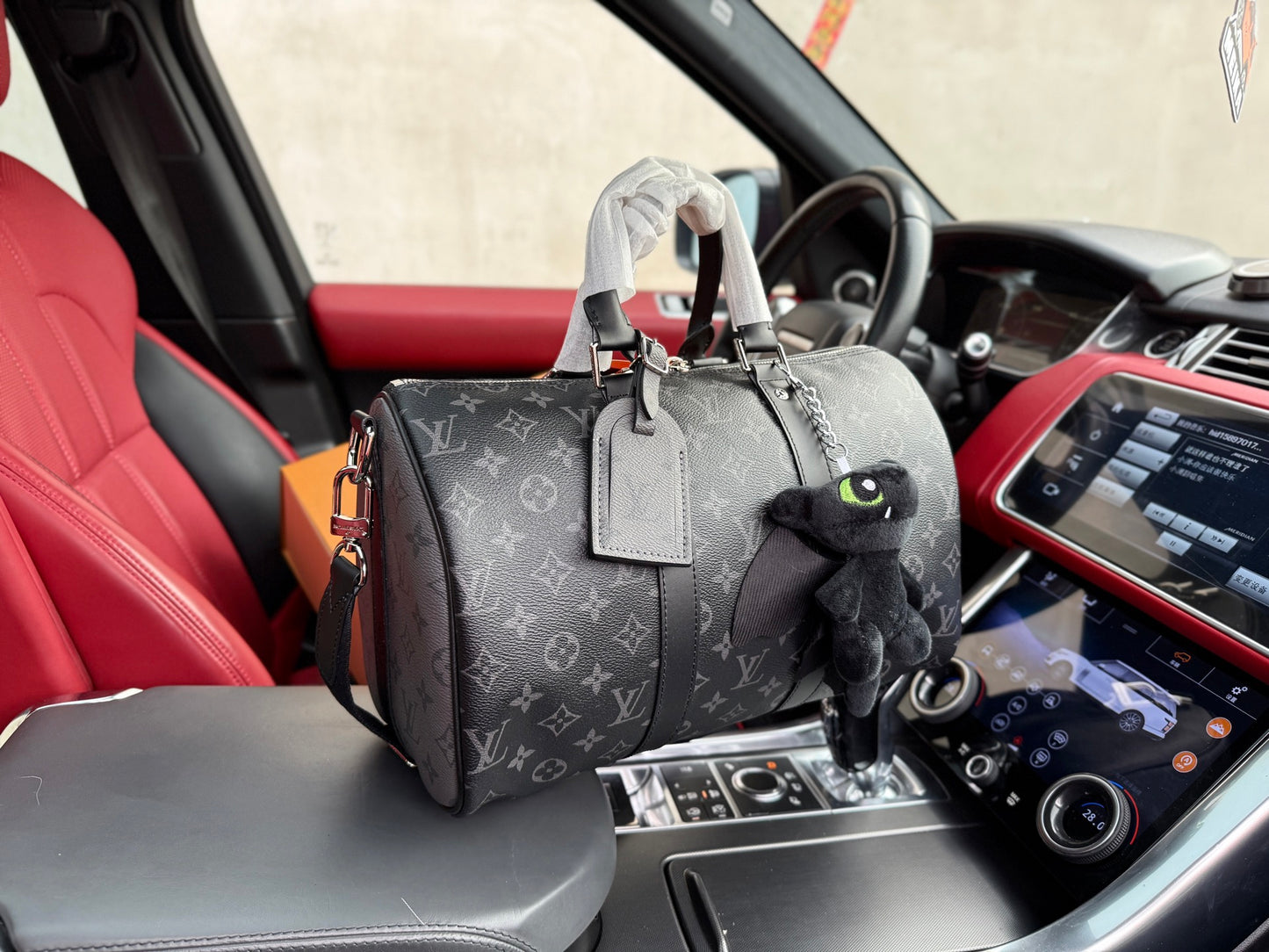 LOUIS VUITTON- Men’s keepall Bandoulière 35 bag