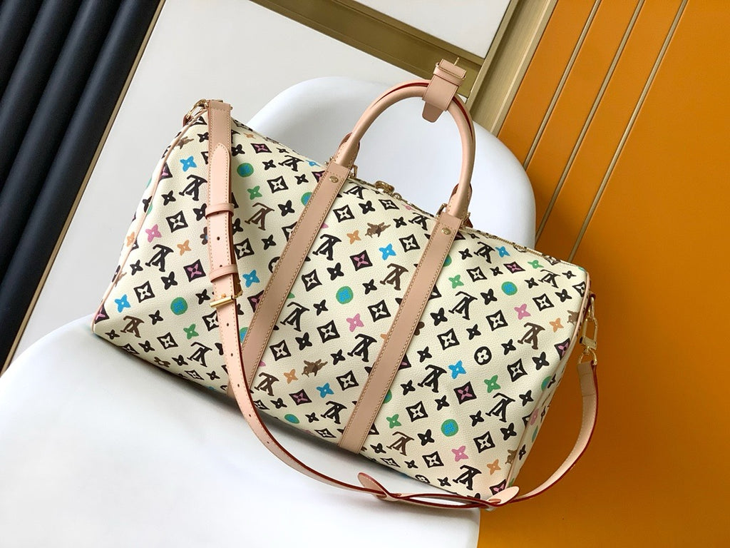 LOUIS VUITTON - Okonma craggy monogram keepall 50 duffle