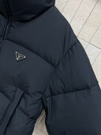 PRADA - Re-Nylon cropped down women’s jacket