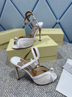 JIMMY CHOO - Women’s Sandals with Pearl