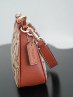 COACH - Disney Mini Dempsey Bag In Signature Jacquard Mickey Mouse