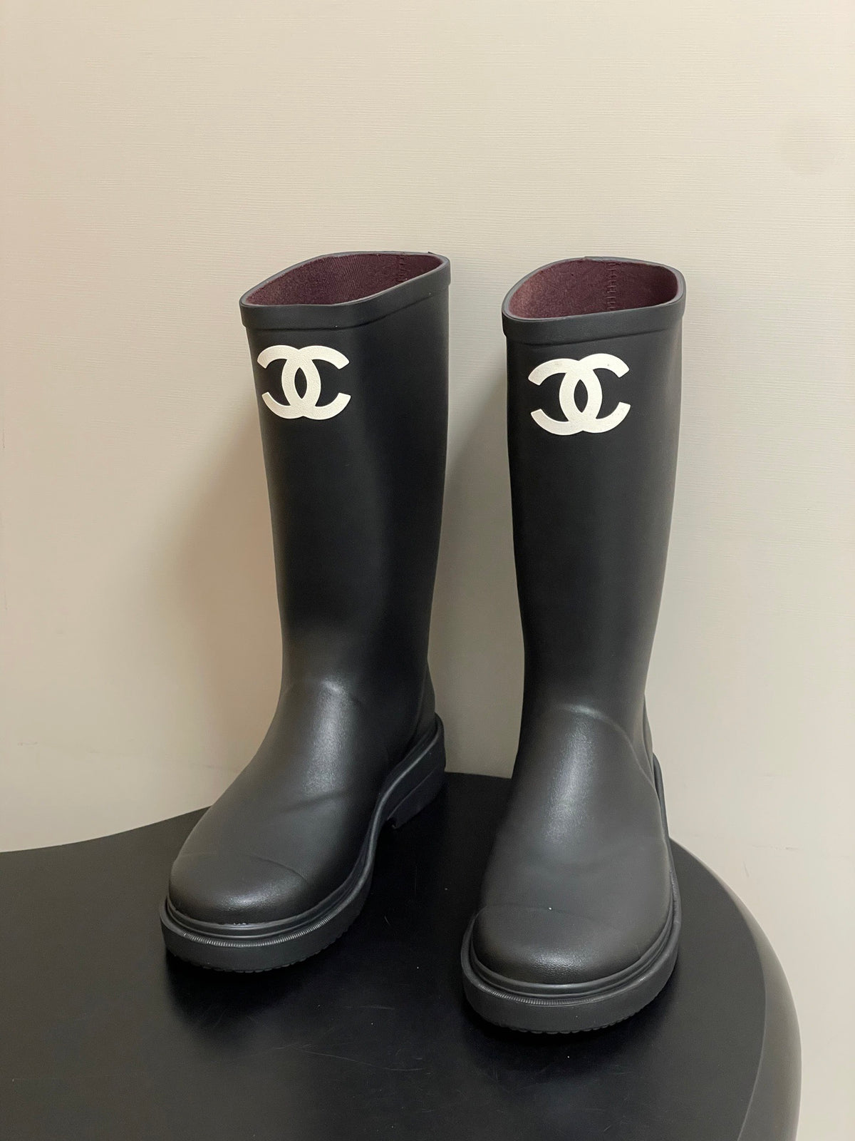 CHANEL - Wellington boots