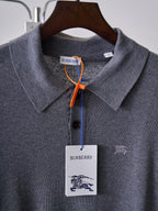 BURBERRY - Cashmere Polo Shirt