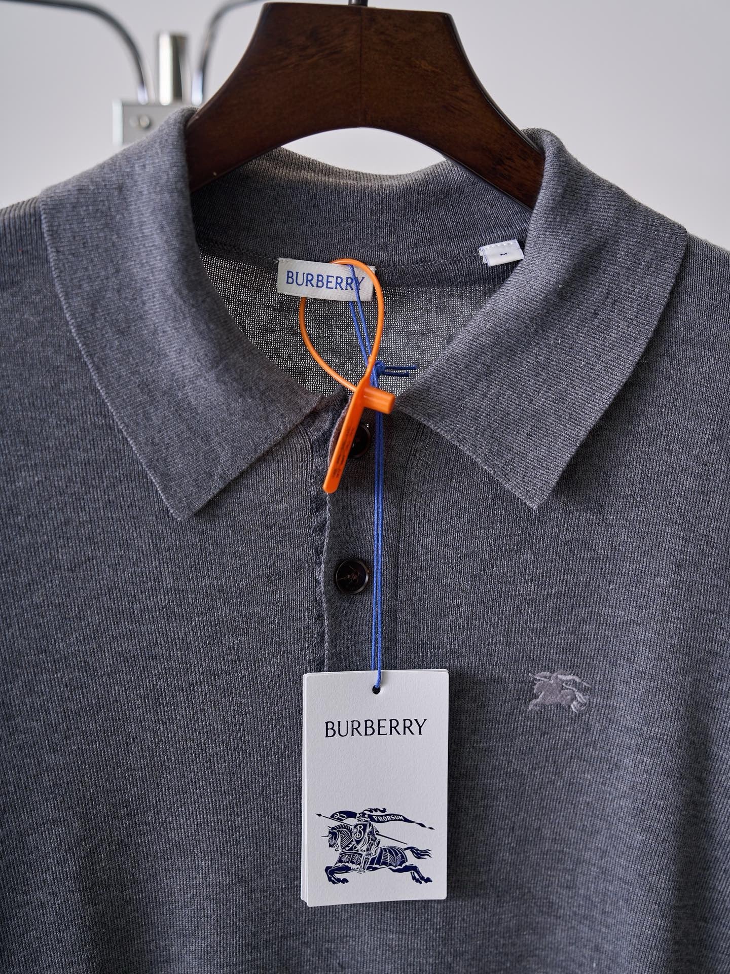 BURBERRY - Cashmere Polo Shirt