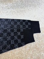GUCCI  -  GG Wool Cashmere Jacquard Sweater