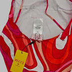 PUCCI - Patterned Halterneck One-Piece Swimsuit