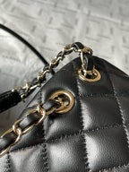 CHANEL - QUILTED CALFSKIN LARGE DUMA BACKPACK