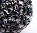 CHANEL - Gold Metal Strass Crystal Sphere Minaudiere Clutch Hardware, 2025