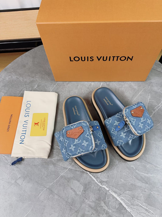 LOUIS VUITTON - pillow flat mule