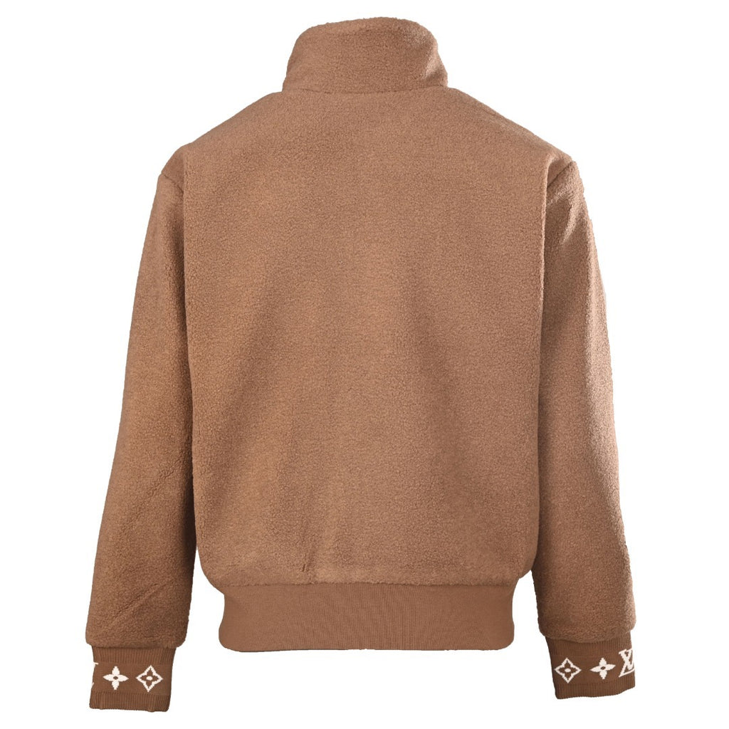 LOUIS VUITTON - Leather Patch Fleece