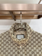 GUCCI - GG unisex Canvas Padded Gilet