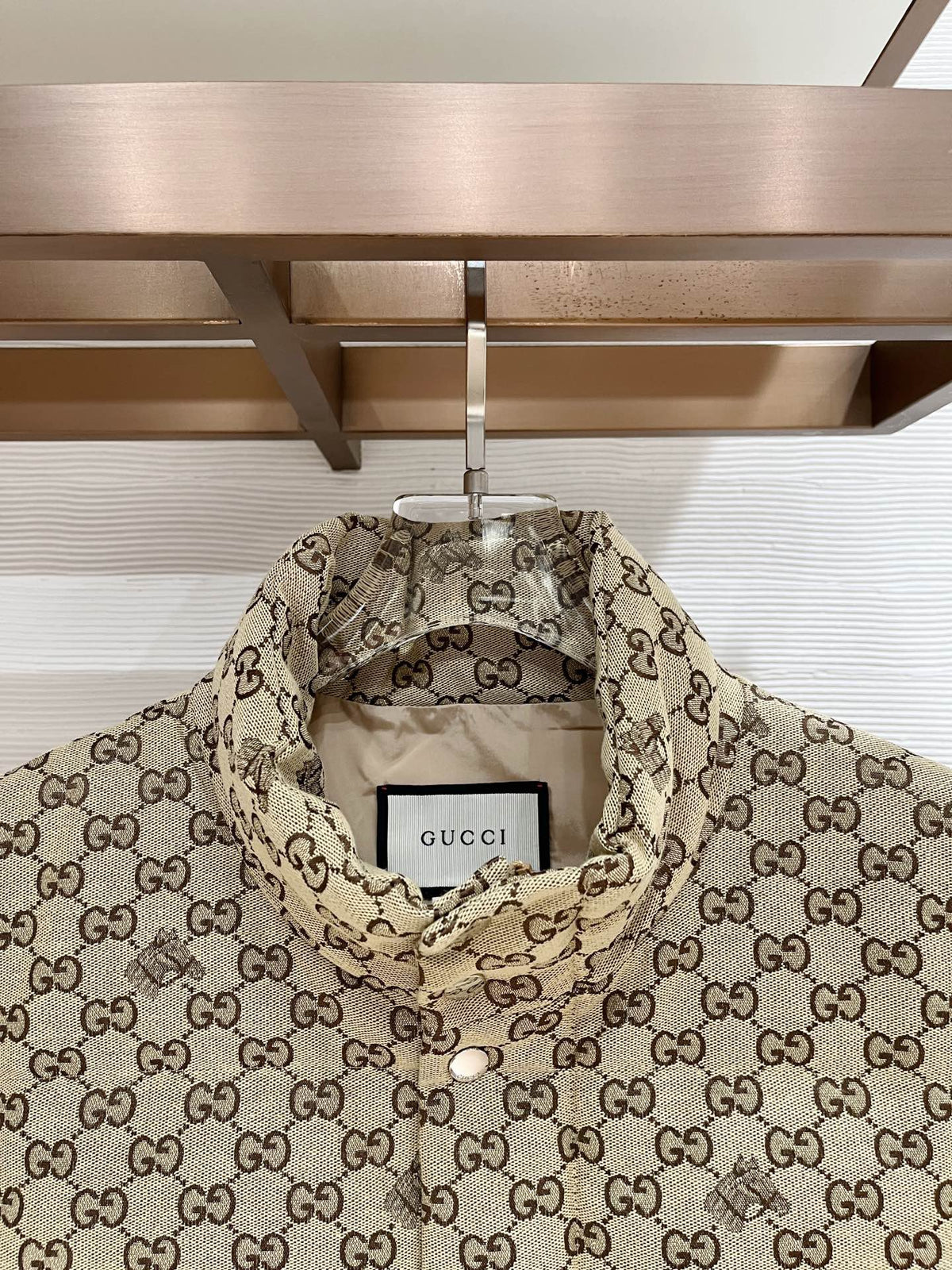 GUCCI - GG unisex Canvas Padded Gilet