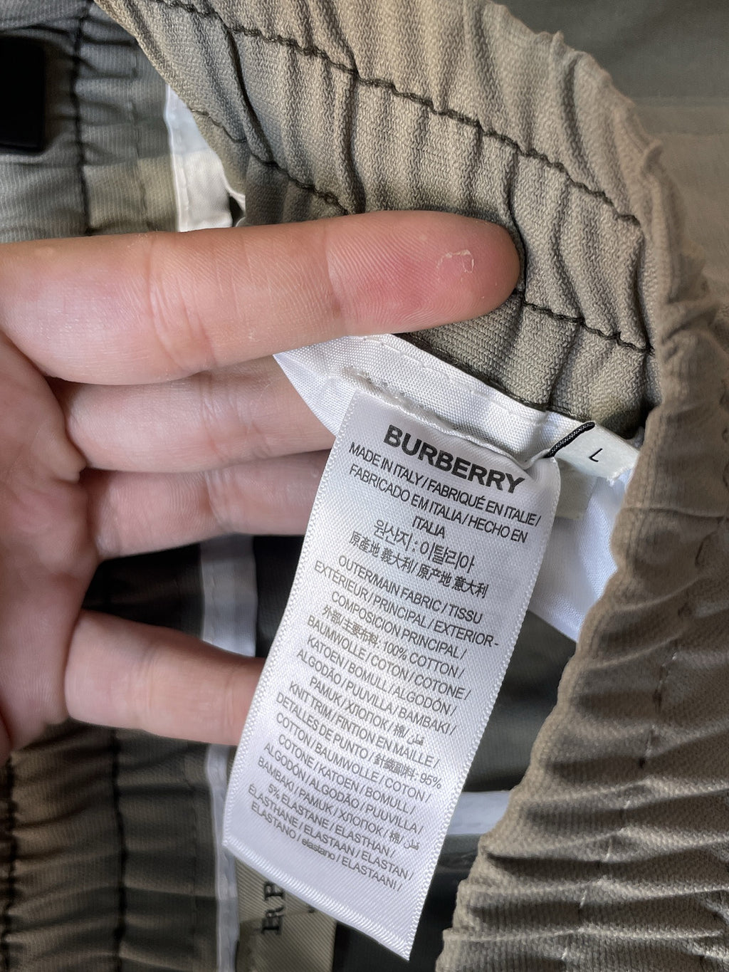 BURBERRY - Cargo Trousers