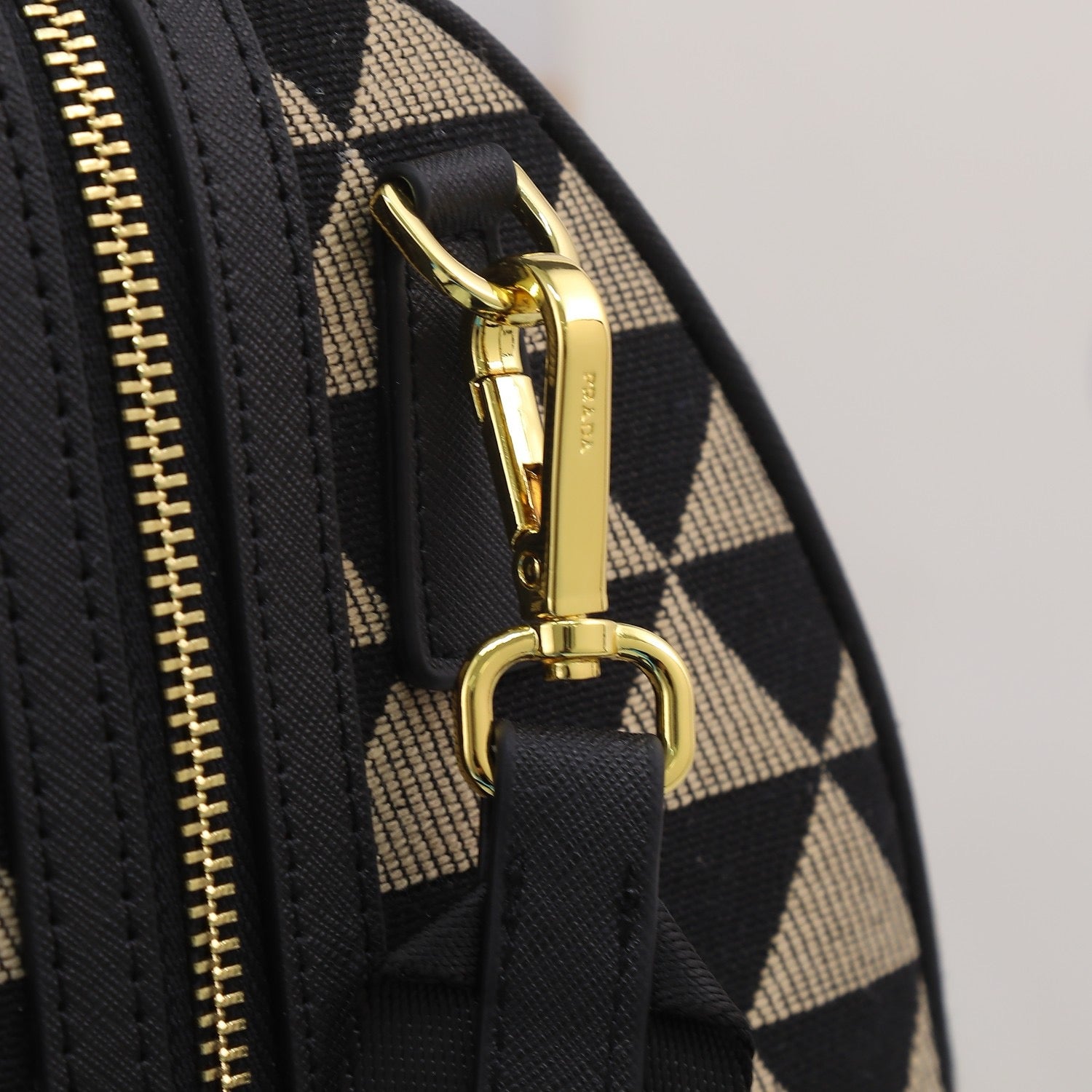PRADA - Prada Symbole embroidered fabric bag