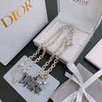 DIOR - Oblique Pendant Necklace