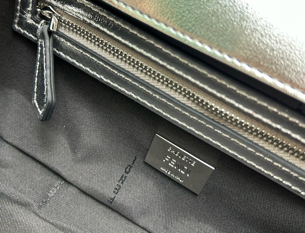 FENDI - Big Baguette Bag in Crystal FF Motif