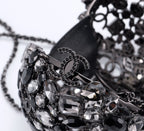 CHANEL - Gold Metal Strass Crystal Sphere Minaudiere Clutch Hardware, 2025