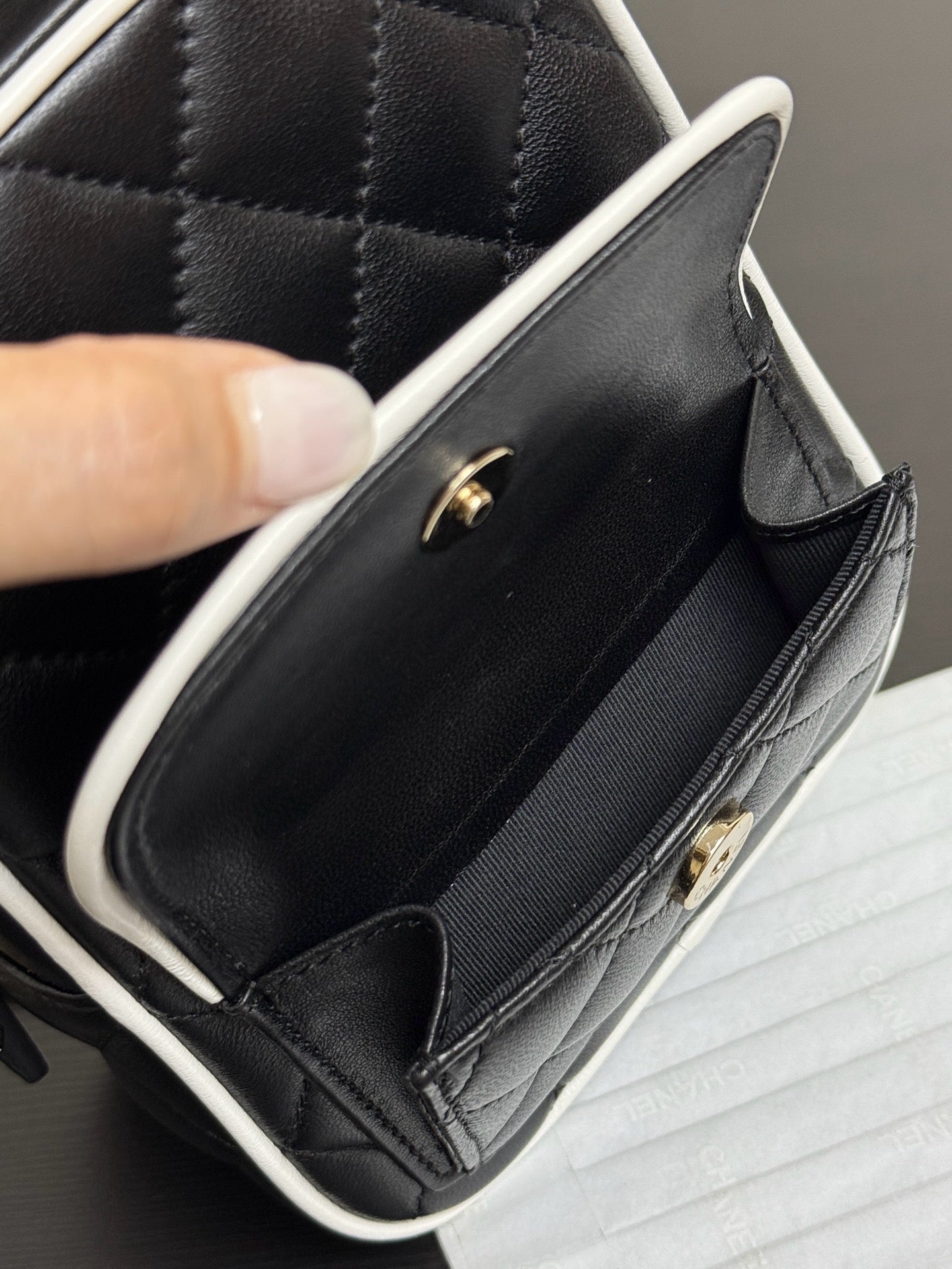 CHANEL - Chanel Mini Caviar Urban Spirit Backpack