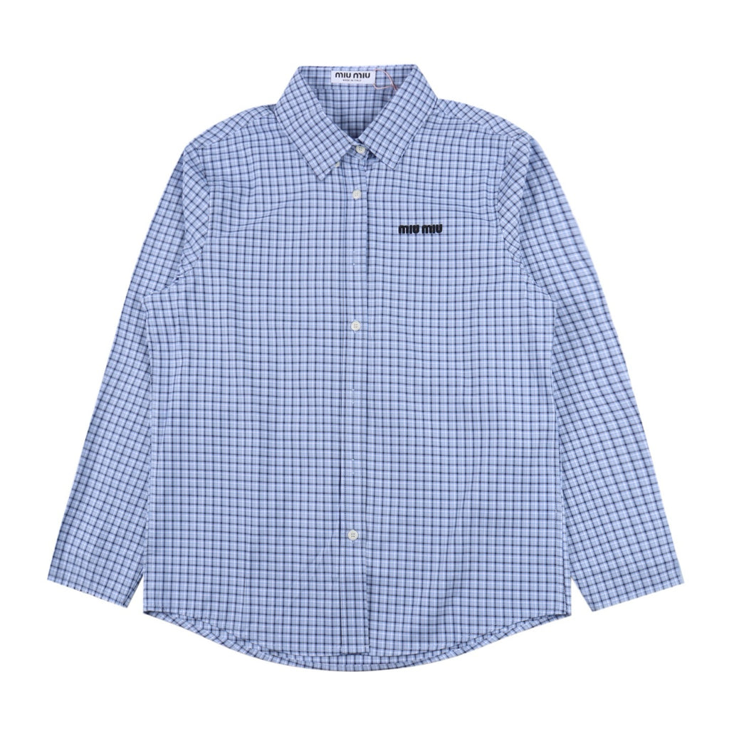 MIU MIU - Checked shirt