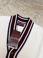 GUCCI  - intarsia wool cardigan