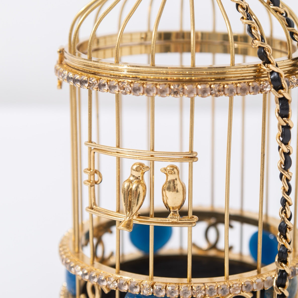 CHANEL - BIRD CAGE BAG RUNWAY EVENING BAG