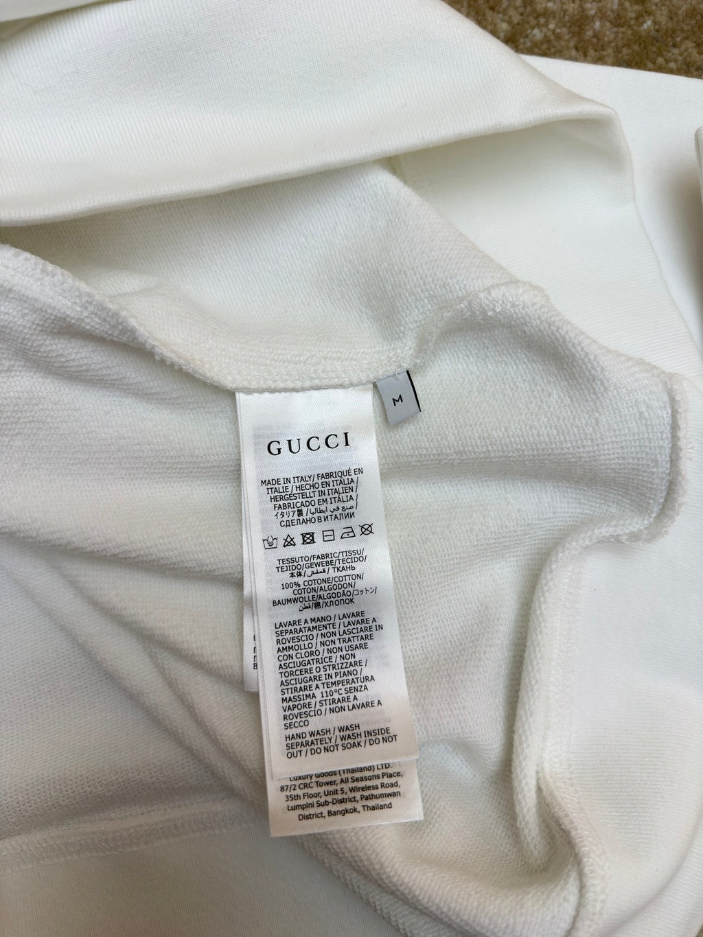 GUCCI  - Cotton jersey sweatshirt