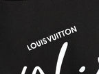 LOUIS VUITTON -unisex Cursive Signature Pullove