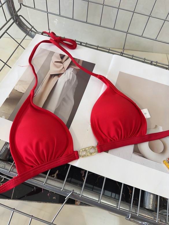 CELINE - Triomphe Balconette swimsuit