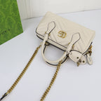 GUCCI - GG Marmont Small Top Handle Bag