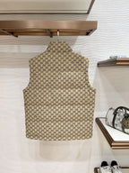 GUCCI - GG unisex Canvas Padded Gilet