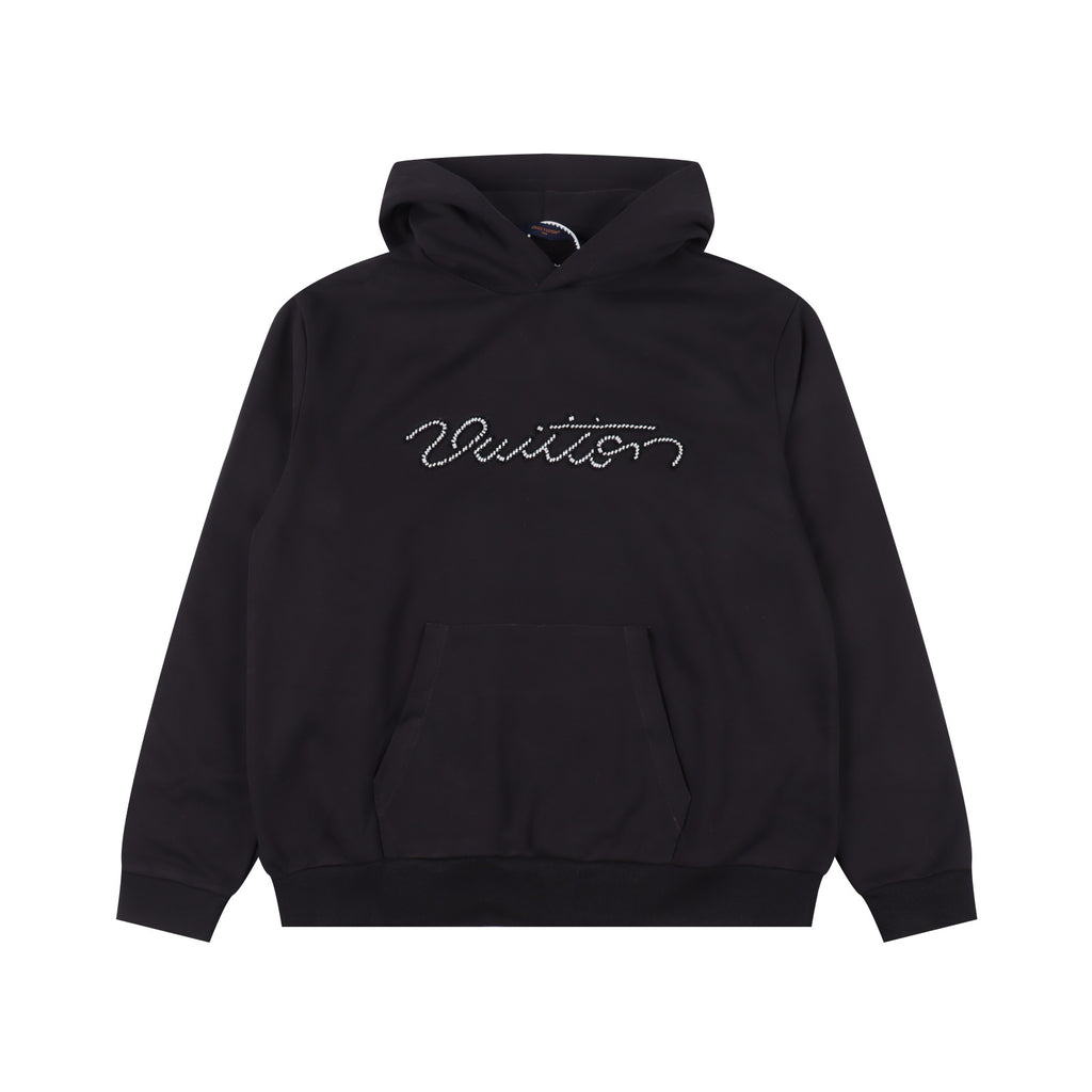 LOUIS VUITTON - Embellished Signature Hoodie