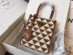PRADA - Galleria cloth handbag