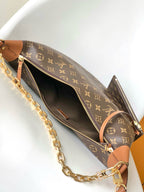 LOUIS VITTON - Monogram Reverse Canvas Loop Hobo Bag
