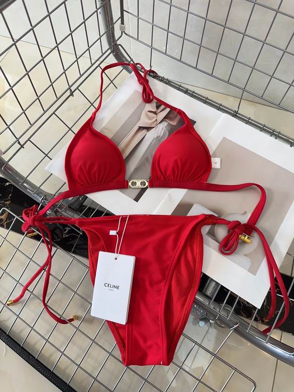 CELINE - Triomphe Balconette swimsuit