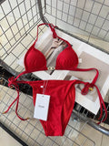 CELINE - Triomphe Balconette swimsuit