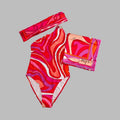 PUCCI - Patterned Halterneck One-Piece Swimsuit