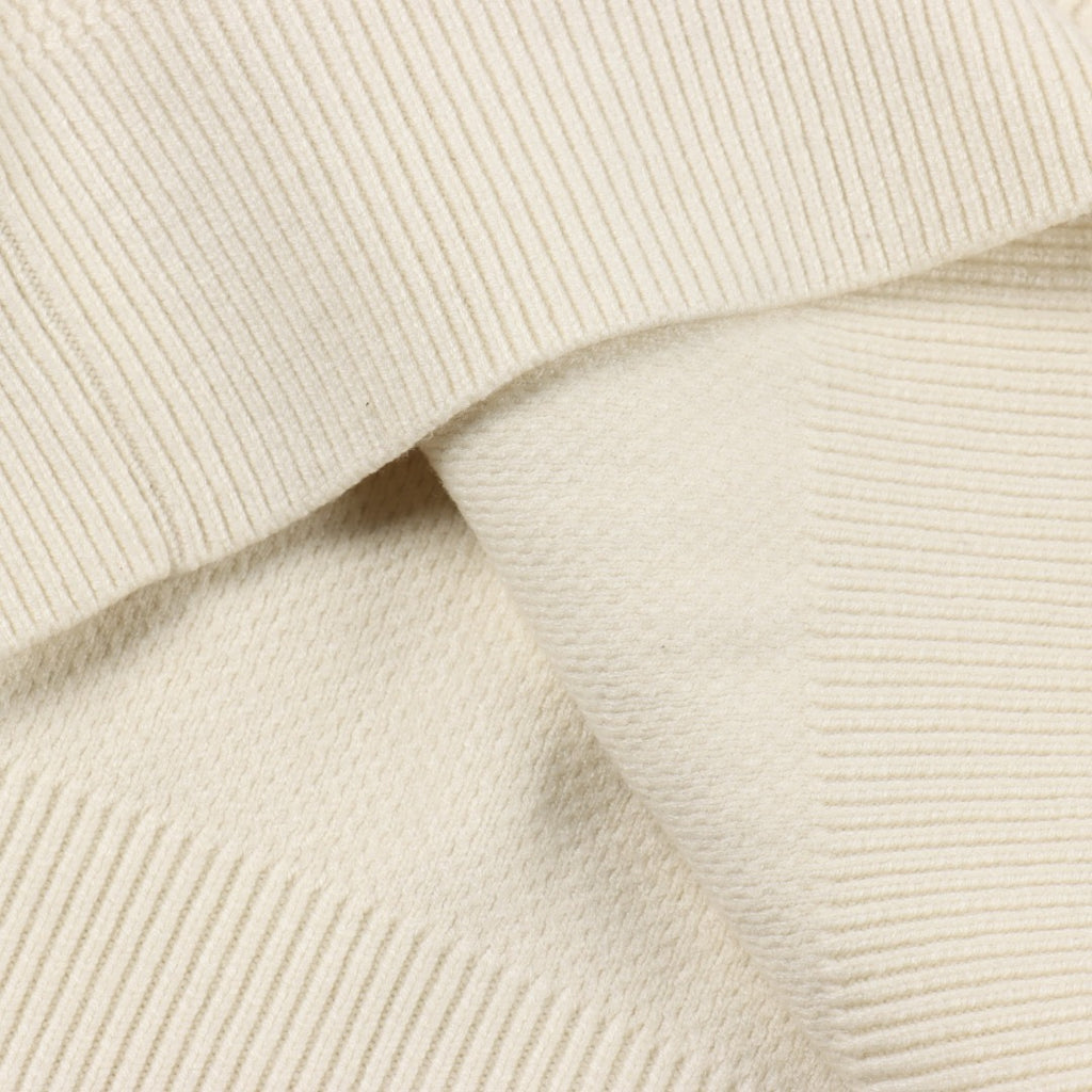 LOUIS VUITTON - Applikation ribbet strik sweater