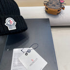 MONCLER -  Moncler Wool Beanie With Pom Pom