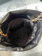 CHANEL - Shiny Calfskin & Gold-Tone Metal