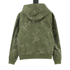 LOUIS VUITTON - Monogram Embellished Hooded Blouson
