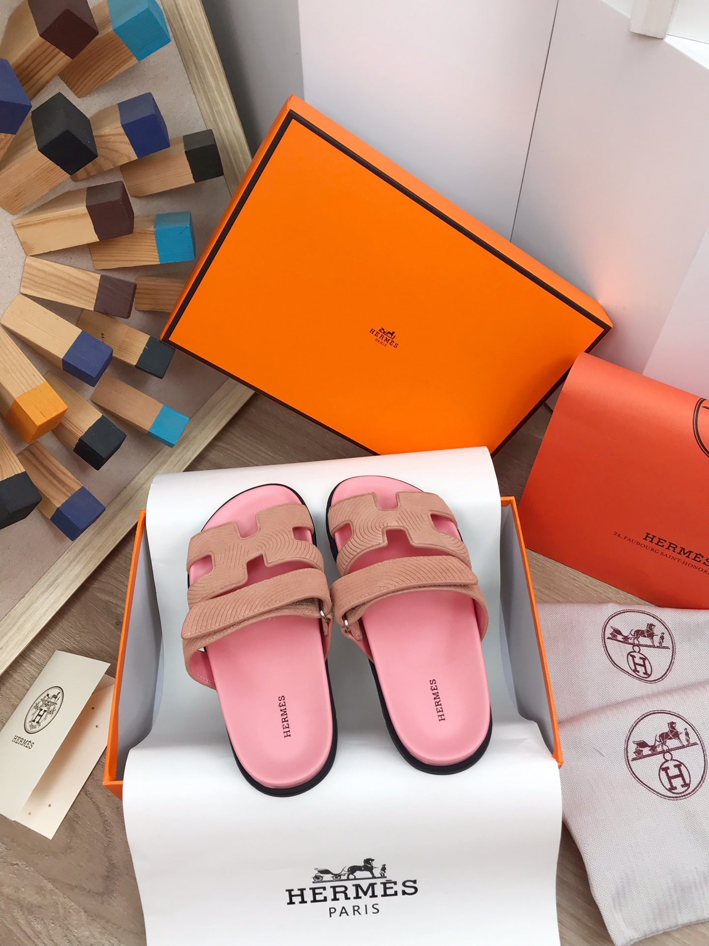 HERMES -  Chypre Sandals