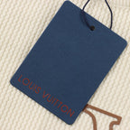 LOUIS VUITTON - Applikation ribbet strik sweater